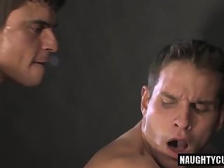 Hot gay oral sex and cumshot