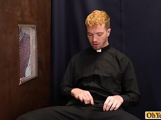 Mature priest absolve teen by fucking his hole bareback